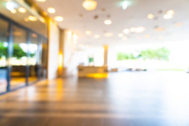 Soyut bulanıklık ve ufuk otel ve lobi iç