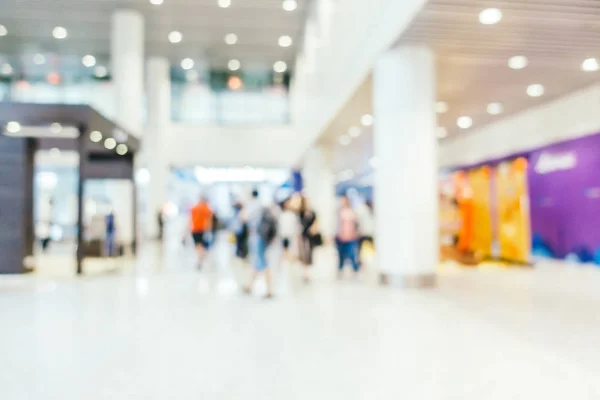 Abstract blur and defocused airport passenger terminal for trans — Stock Photo, Image