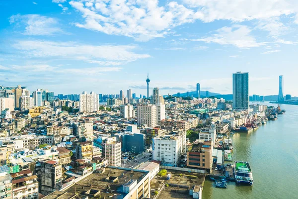 Bina Cityscape Makao şehrinin güzel mimari