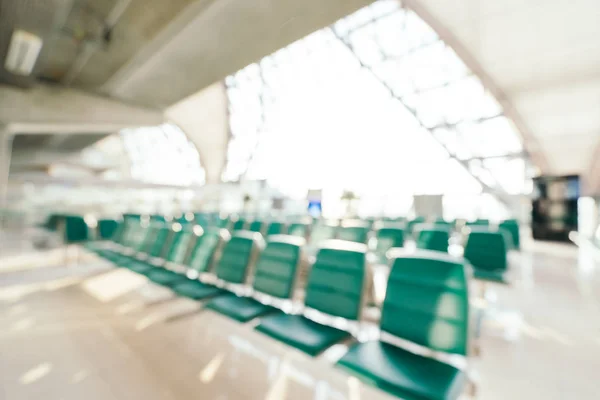 Abstract blur and defocused airport terminal interior — Stock Photo, Image