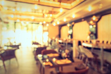 Soyut bulanıklık ve ufuk kahve dükkanı kafe ve Restoran Inte