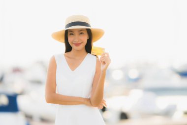 Relax asian eğlence genç gülümsemek güzel kadın mutlu portre