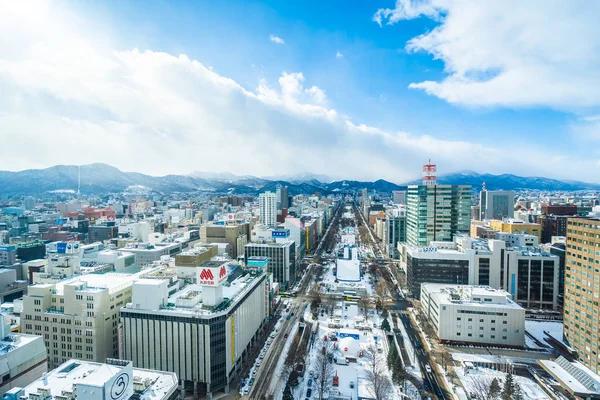 Hokkaido Sapporo, Japonia - 2 lutego 2019 piękna architektura — Zdjęcie stockowe