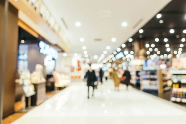 Abstract blur and defocused shopping mall of department store in — Stock Photo, Image