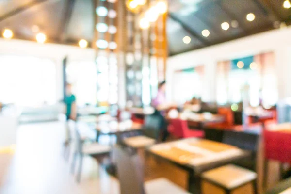 Abstrait flou et déconcentré café et restaurant intérieur — Photo