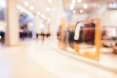 Soyut bulanıklık alışveriş merkezi mağazası iç