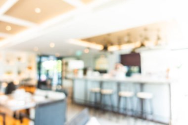 Soyut bulanıklık ve ufuk kafe Cafe ve büfe restaura