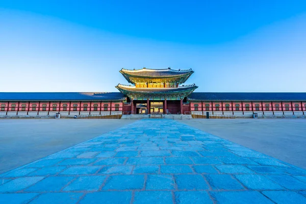 Παλάτι gyeongbokgung — Φωτογραφία Αρχείου