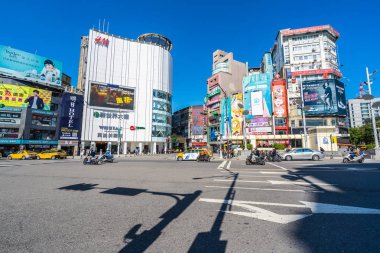 Taipei, Tayvan 30 Kasım 2018: Ximending piyasasıdır popula