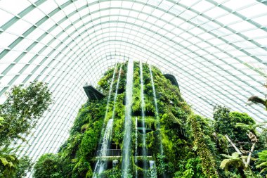 Çiçek kubbe Bahçesi ve greenhous bina güzel mimari