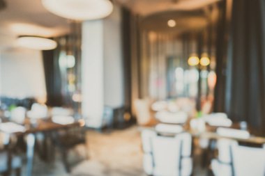 Soyut bulanıklık ve defokus restoran ve kafe cafe interi