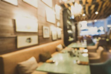 Bulanıklık restoran ve kafe Cafe iç