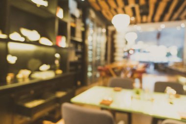 Bulanıklık restoran ve kafe Cafe iç