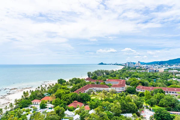 Vackert landskap och stadsbilden i Hua Hin stad runt havet OCE — Stockfoto