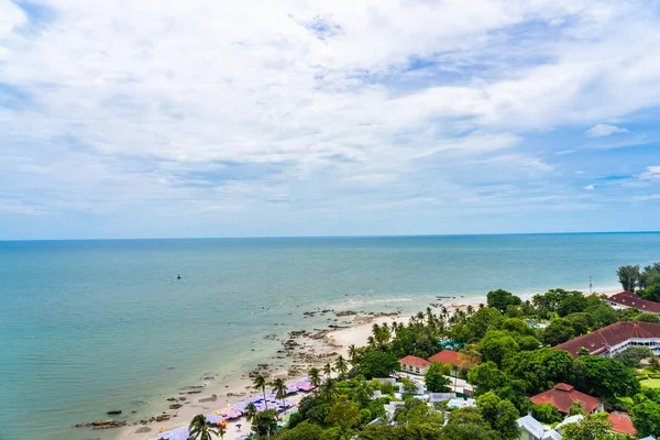 Vackert landskap och stadsbilden i Hua Hin stad runt havet OCE — Stockfoto