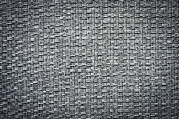 Grijs en zwart leder katoen textuur — Stockfoto