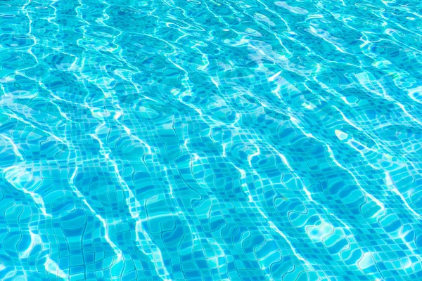 Struttura astratta dell'acqua della piscina per sfondo — Foto Stock