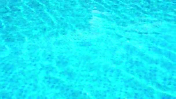 Vyhlídkové Záběry Bazénu Letovisku — Stock video