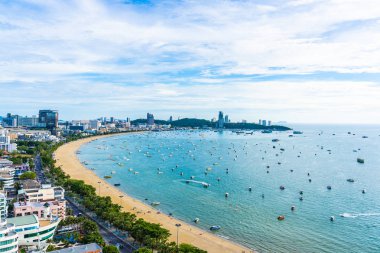 Pattaya Tayland - 26 Temmuz 2019 Güzel manzara ve cityscap