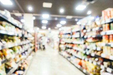 Soyut bulanıklık ve alışveriş merkezinde, ufuk alışveriş merkezi