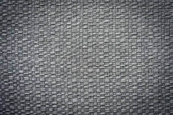 Textura de algodão de couro cinza e preto — Fotografia de Stock