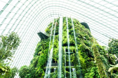 Çiçek kubbe Bahçesi ve greenhous bina güzel mimari