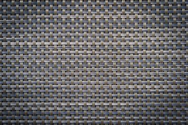 Gri ve siyah deri pamuk doku