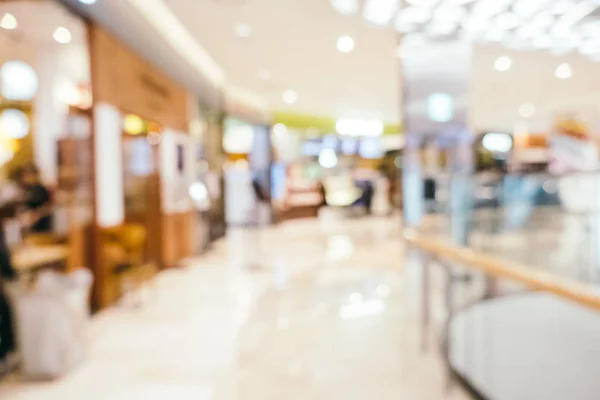 Abstract blur shopping mall of department store interior — Stock Photo, Image