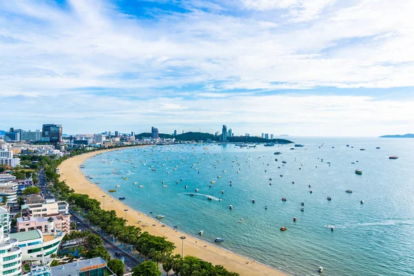 Pattaya Tailandia - 26 de julio de 2019 Hermoso paisaje y cityscap — Foto de Stock