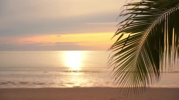 Imágenes Tranquilas Hermoso Mar Ondulado — Vídeos de Stock