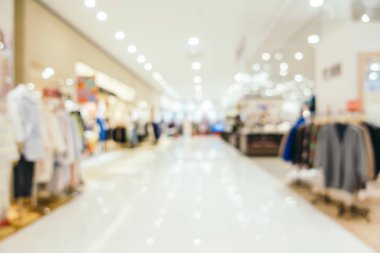 Soyut bulanıklık ve alışveriş merkezinde, ufuk alışveriş merkezi