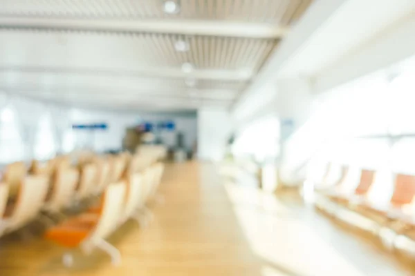 Abstract blur and defocused airport terminal passenger for trans — Stock Photo, Image