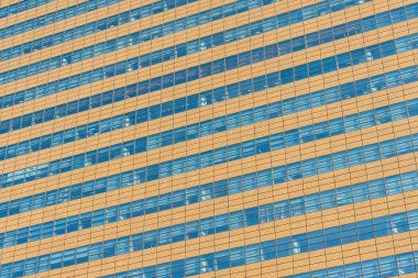 Güzel mimari ofis cam pencere doku ile Binası