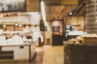 Bulanıklık restoran ve kafe Cafe iç