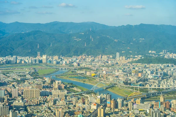 Taipei şehrinin güzel mimarisi