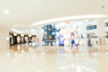 Soyut bulanıklık ve ufuk alışveriş merkezi mağazası