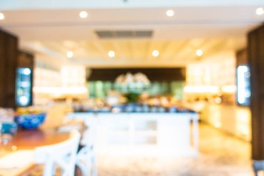 Soyut bulanıklık ve ufuk kafe Cafe ve büfe restaura