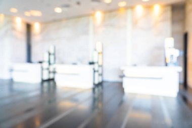 Soyut bulanıklık ve ufuk otel ve lobi iç