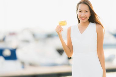 Relax asian eğlence genç gülümsemek güzel kadın mutlu portre