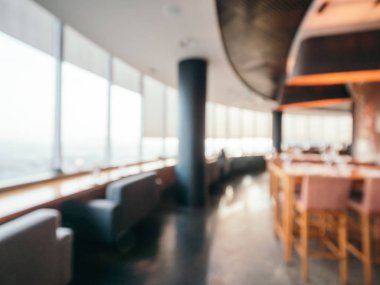 Soyut bulanıklık ve ufuk restoran ve kafe Cafe Inte