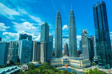 Dış Kuala Lumpur şehirde bina güzel mimari