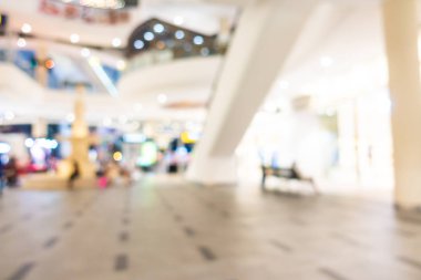 Soyut bulanıklık ve ufuk alışveriş ve perakende iç