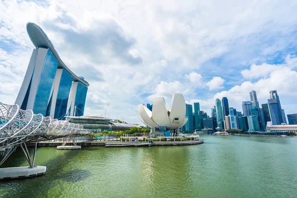 Singapore, 21 Jan 2019: prachtige architectuur bouwen skyscra — Stockfoto