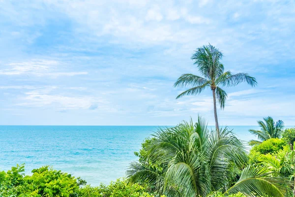 Gyönyörű szabadtéri trópusi strand-tenger körül Samui sziget közös — Stock Fotó