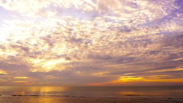 Tranquil Footage Beautiful Wavy Sea — Stock Video