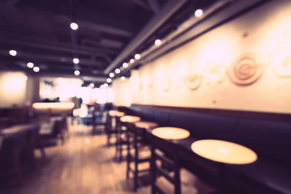 Absztrakt blur és a defocused étterem és kávézó kávézó — Stock Fotó