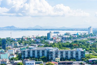 Pattaya Tayland-1 Haziran 2019 Pattaya güzel şehir neredeyse 