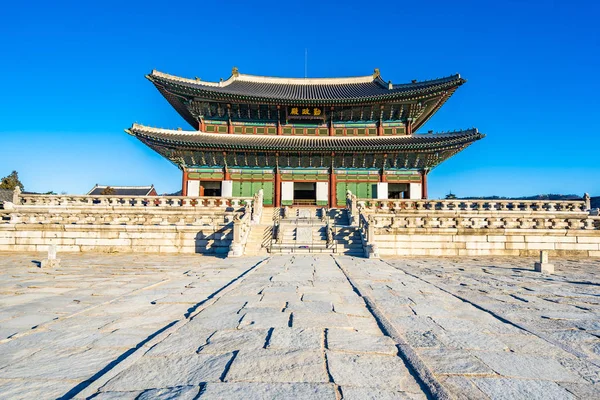 Παλάτι gyeongbokgung — Φωτογραφία Αρχείου