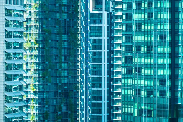 Bela arquitetura de construção padrão de janela exterior para trás — Fotografia de Stock