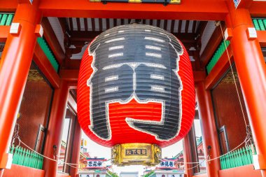 Güzel mimari Sensoji tapınağı inşa ünlü pla olduğunu